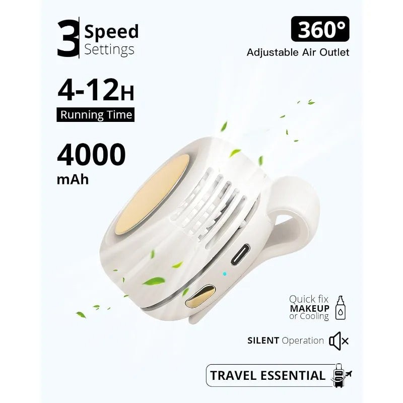 Aerix™ Mini Clip-On Fan
